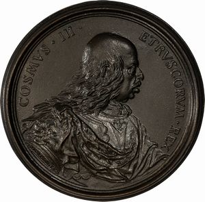 Giovacchino Fortini - Medaglia commemorativa di Cosimo III de' Medici