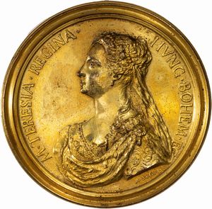 Antonio Francesco Selvi - Medaglia commemorativa di Maria Teresa