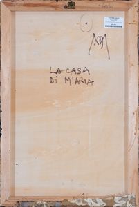 Bruno Ceccobelli : La casa di Maria  - Asta Asta di arte moderna e contemporanea - Associazione Nazionale - Case d'Asta italiane