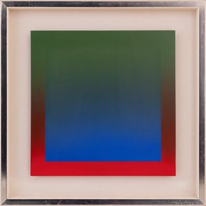 ALDO  SCHMID : Spazio - Colore n.4  - Asta Asta di arte moderna e contemporanea - Associazione Nazionale - Case d'Asta italiane