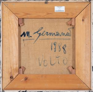 MIMMO GERMANA' : Volto  - Asta Asta di arte moderna e contemporanea - Associazione Nazionale - Case d'Asta italiane