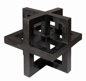 MARIO CEROLI : Cube map  - Asta Asta di arte moderna e contemporanea - Associazione Nazionale - Case d'Asta italiane