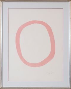 LUCIO FONTANA : Nudo Rosa  - Asta Asta di arte moderna e contemporanea - Associazione Nazionale - Case d'Asta italiane