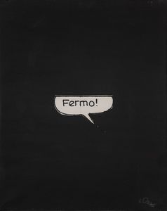 LUCIANO  ORI : Fermo!  - Asta Asta di arte moderna e contemporanea - Associazione Nazionale - Case d'Asta italiane