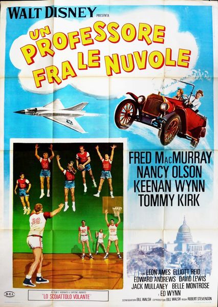 Bruno Napoli : Un professore fra le nuvole  - Asta Bozzetti Cinematografici - Associazione Nazionale - Case d'Asta italiane