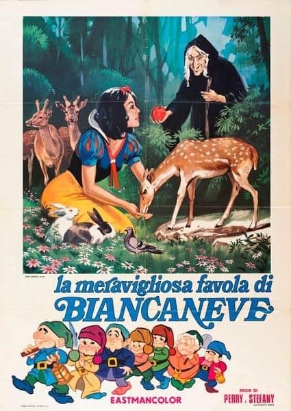 Mario Piovano : La meravigliosa favola di Biancaneve  - Asta Bozzetti Cinematografici - Associazione Nazionale - Case d'Asta italiane