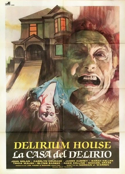 Piero Ermanno Iaia : Delirium House - La casa del delirio  - Asta Bozzetti Cinematografici - Associazione Nazionale - Case d'Asta italiane