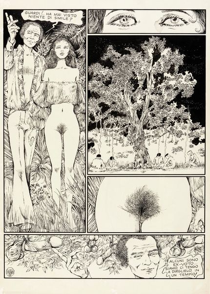 GUIDO CREPAX : Emmanuelle  - Asta Fumetti: I Maestri dell'Erotismo - Associazione Nazionale - Case d'Asta italiane