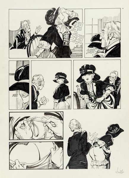 Leone Frollo : La storia di Rose  - Asta Fumetti: I Maestri dell'Erotismo - Associazione Nazionale - Case d'Asta italiane