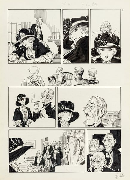 Leone Frollo : La storia di Rose  - Asta Fumetti: I Maestri dell'Erotismo - Associazione Nazionale - Case d'Asta italiane