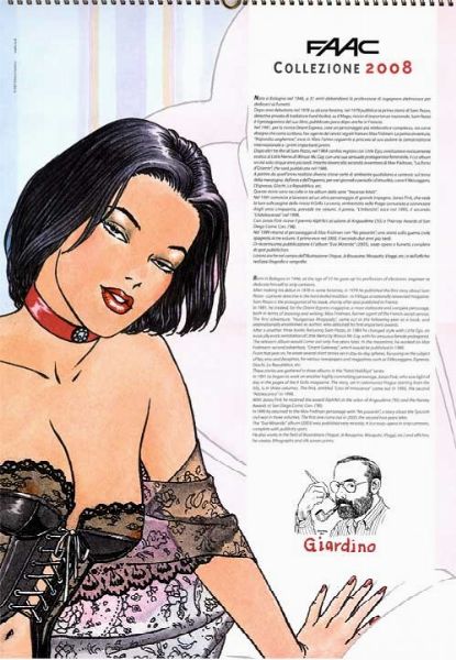 Vittorio Giardino : La Matresse  - Asta Fumetti: I Maestri dell'Erotismo - Associazione Nazionale - Case d'Asta italiane