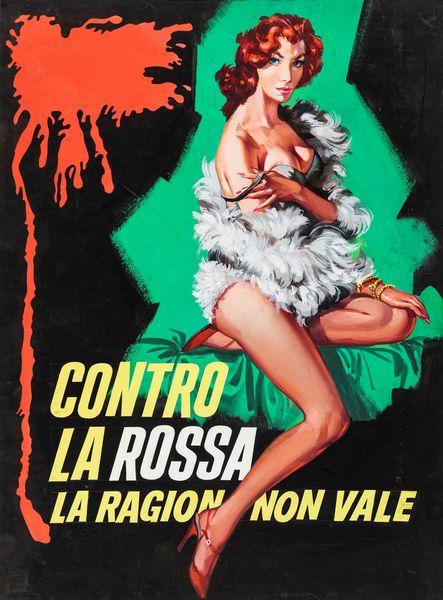 Alessandro Biffignandi : Contro la rossa la ragion non vale  - Asta Fumetti: I Maestri dell'Erotismo - Associazione Nazionale - Case d'Asta italiane