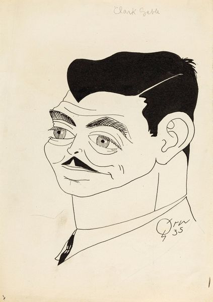 UMBERTO ONORATO : Clark Gable  - Asta Fumetti: I Maestri dell'Erotismo - Associazione Nazionale - Case d'Asta italiane