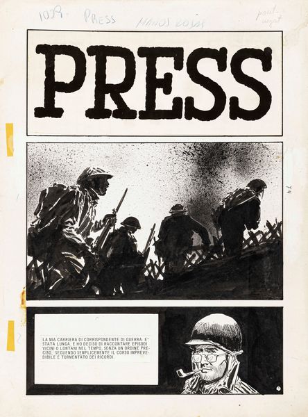 Enrique Alcatena : Press - Manos rojas  - Asta Fumetti: I Maestri dell'Erotismo - Associazione Nazionale - Case d'Asta italiane