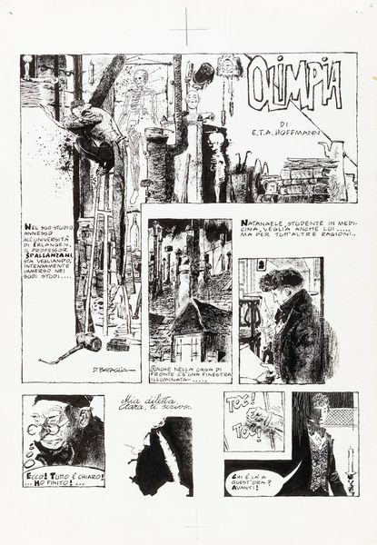 Dino Battaglia : Olimpia  - Asta Fumetti: I Maestri dell'Erotismo - Associazione Nazionale - Case d'Asta italiane