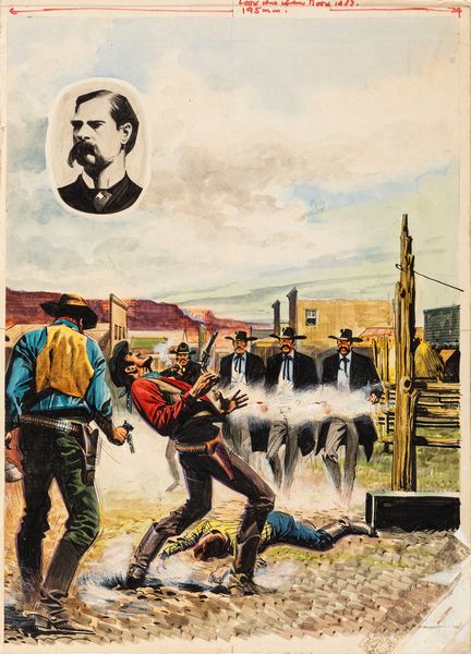 Harry Bishop : Gunfight at ok corral  - Asta Fumetti: I Maestri dell'Erotismo - Associazione Nazionale - Case d'Asta italiane