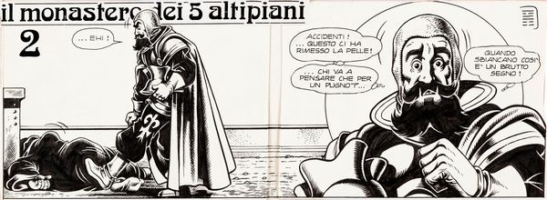 Magnus (Roberto Raviola) : I Briganti - Ombre del palazzo  - Asta Fumetti: I Maestri dell'Erotismo - Associazione Nazionale - Case d'Asta italiane