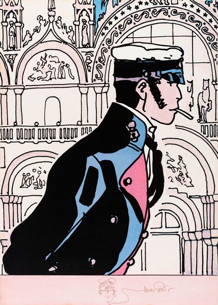 Hugo Pratt : Corto Maltese  - Asta Fumetti: I Maestri dell'Erotismo - Associazione Nazionale - Case d'Asta italiane