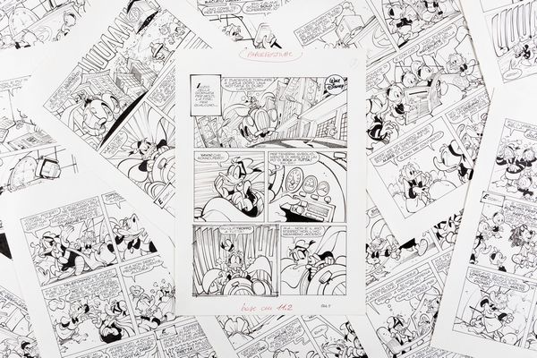 Salvatore Deiana : Paper Festival  - Asta Fumetti: I Maestri dell'Erotismo - Associazione Nazionale - Case d'Asta italiane