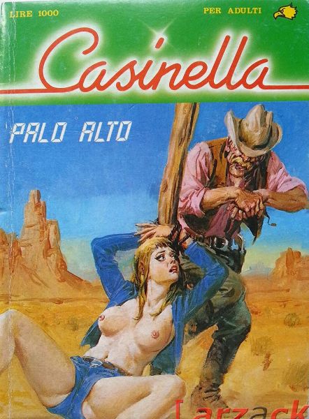 Averardo Ciriello : Casinella - Palo Alto  - Asta Fumetti: I Maestri dell'Erotismo - Associazione Nazionale - Case d'Asta italiane