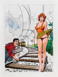 Milo Manara - Il Montatore - La strategia della tensione