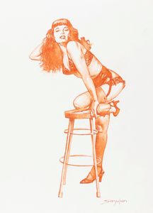 Manuel Sanjulián - Bettie Page