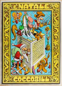 Benito Jacovitti -  Natale Cocco Bill