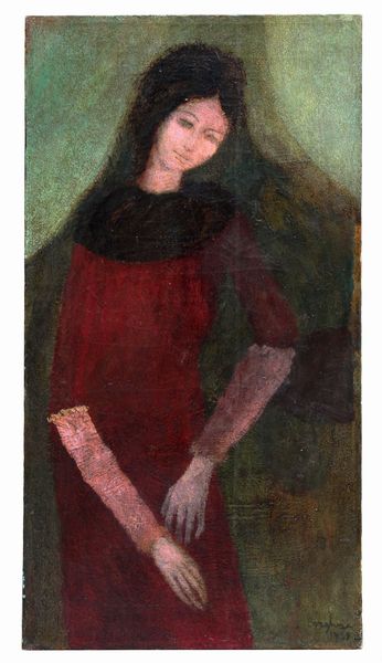 Franz Borghese : Fanciulla  - Asta Arte Moderna e Contemporanea - Associazione Nazionale - Case d'Asta italiane