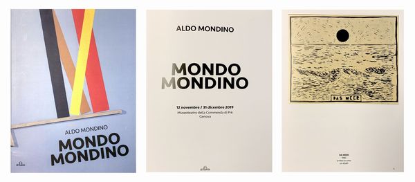 ALDO MONDINO : Das Meer  - Asta Arte Moderna e Contemporanea - Associazione Nazionale - Case d'Asta italiane