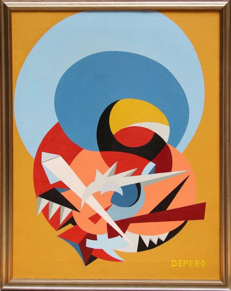 FORTUNATO DEPERO : Scoppio di granata  - Asta Arte Moderna e Contemporanea - Associazione Nazionale - Case d'Asta italiane