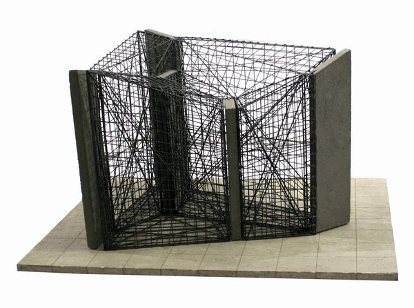 Giuseppe Uncini : 90-048-M Spazi di ferro (maquette)  - Asta Arte Moderna e Contemporanea - Associazione Nazionale - Case d'Asta italiane