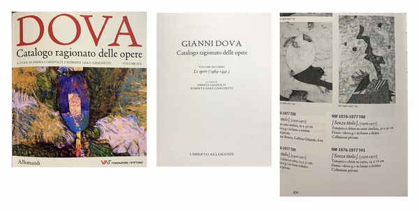 GIANNI DOVA : Senza titolo  - Asta Arte Moderna e Contemporanea - Associazione Nazionale - Case d'Asta italiane