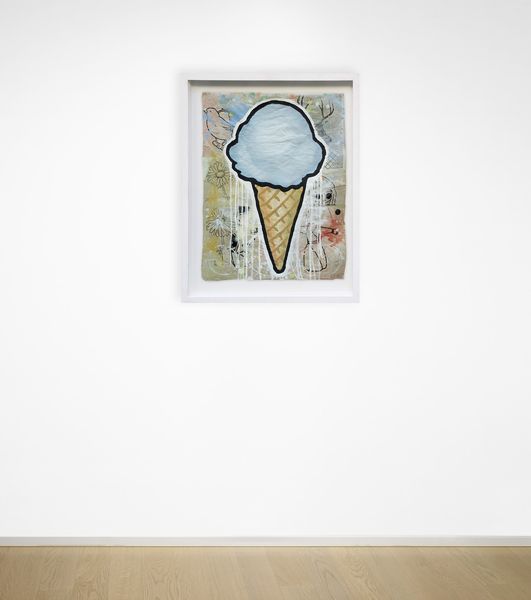 Donald Baechler : Blue cone  - Asta Arte Moderna e Contemporanea - Associazione Nazionale - Case d'Asta italiane