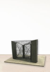 Giuseppe Uncini : 90-048-M Spazi di ferro (maquette)  - Asta Arte Moderna e Contemporanea - Associazione Nazionale - Case d'Asta italiane