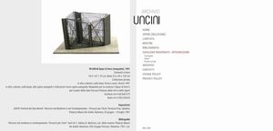 Giuseppe Uncini : 90-048-M Spazi di ferro (maquette)  - Asta Arte Moderna e Contemporanea - Associazione Nazionale - Case d'Asta italiane