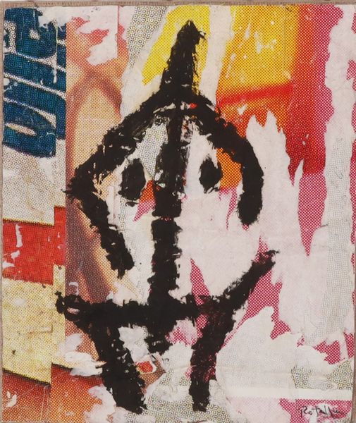 MIMMO ROTELLA : Primitivo  - Asta Arte moderna e contemporanea - Associazione Nazionale - Case d'Asta italiane