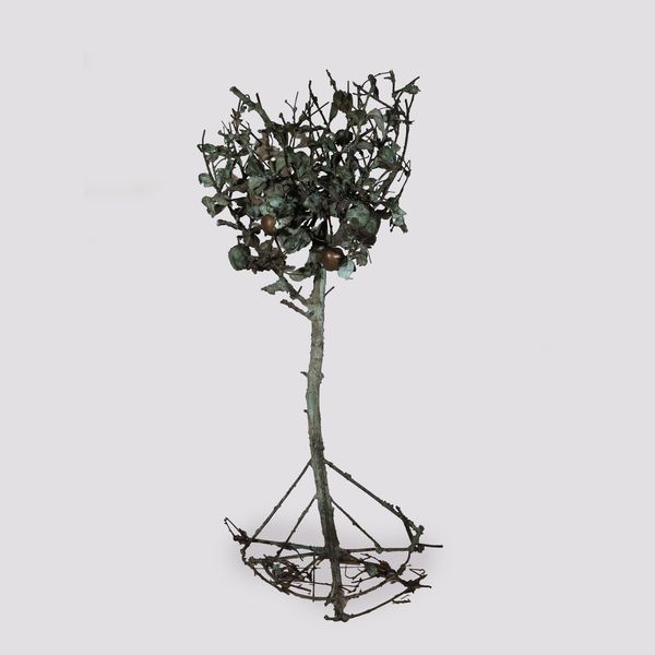 Alik Cavaliere : Mezzo albero di mele  - Asta Arte moderna e contemporanea - Associazione Nazionale - Case d'Asta italiane