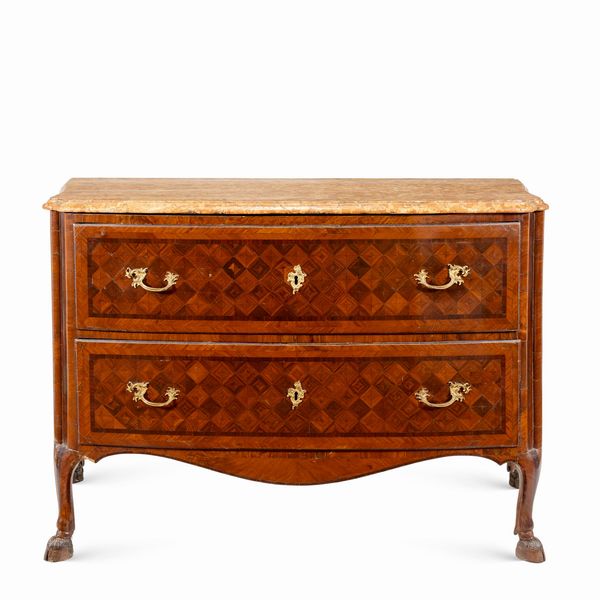 Commode in ebano viola  - Asta Dipinti Antichi e del XIX Secolo Arredi e Sculture - Associazione Nazionale - Case d'Asta italiane