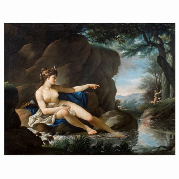 Pompeo Batoni, cerchia di  - Asta Dipinti Antichi e del XIX Secolo Arredi e Sculture - Associazione Nazionale - Case d'Asta italiane