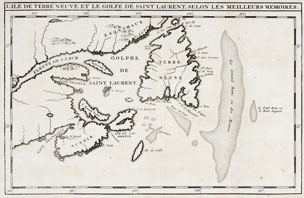 JEAN-FRDRIC BERNARD : L'ile de Terre Neuve et le Golfe de de Saint Laurent, Selon les Meilleurs Memoires.  - Asta Arte Antica, Moderna e Contemporanea [parte I] - Associazione Nazionale - Case d'Asta italiane