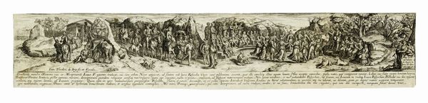 JAN THEODOR DE BRY : Eleazar e Rebecca.  - Asta Arte Antica, Moderna e Contemporanea [parte I] - Associazione Nazionale - Case d'Asta italiane