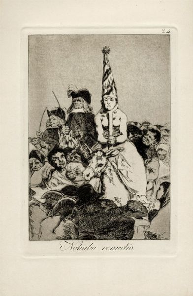 FRANCISCO GOYA Y LUCIENTES : Los Caprichos.  - Asta Arte Antica, Moderna e Contemporanea [parte I] - Associazione Nazionale - Case d'Asta italiane