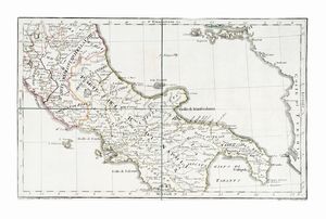 Raccolta di sei mappe in cofanetto di cuoio.  - Asta Arte Antica, Moderna e Contemporanea [parte I] - Associazione Nazionale - Case d'Asta italiane