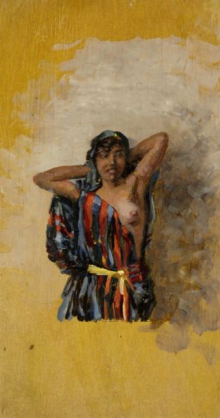 Nudo femminile.  - Asta Arte Antica, Moderna e Contemporanea [parte II] - Associazione Nazionale - Case d'Asta italiane