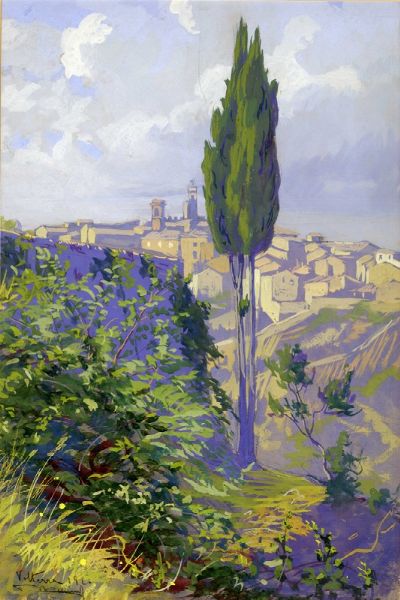 PIETRO D'ACHIARDI : Volterra.  - Asta Arte Antica, Moderna e Contemporanea [parte II] - Associazione Nazionale - Case d'Asta italiane