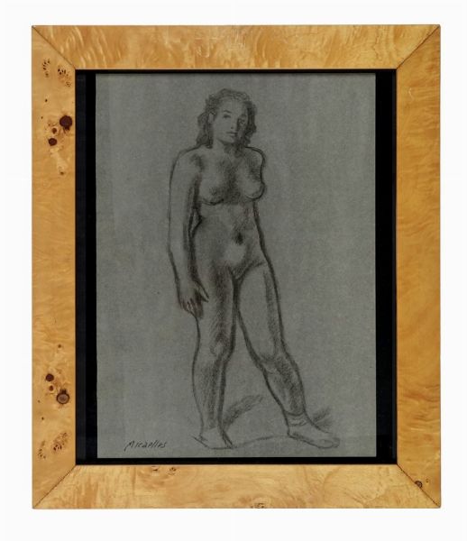 RAM [PSEUD. DI RUGGERO ALFREDO MICHAHELLES] : Nudo femminile.  - Asta Arte Antica, Moderna e Contemporanea [parte II] - Associazione Nazionale - Case d'Asta italiane