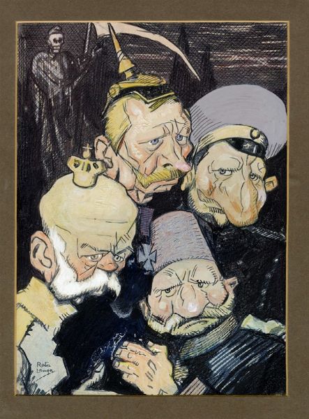 RATA-LANGA [PSEUD. DI GABRIELE GALANTARA] : Gli Imperi Centrali.  - Asta Arte Antica, Moderna e Contemporanea [parte II] - Associazione Nazionale - Case d'Asta italiane