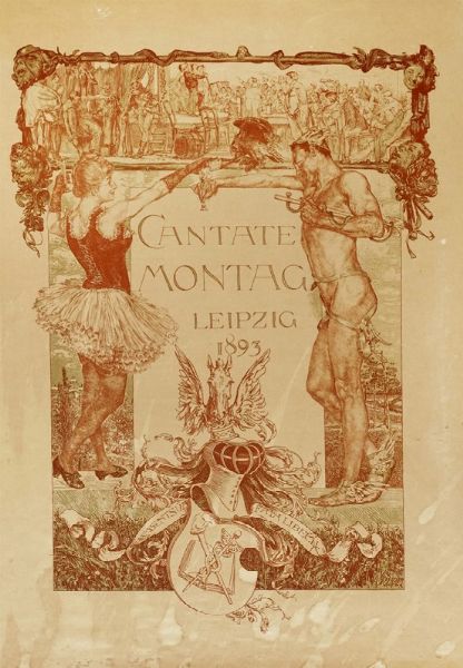 OTTO GREINER : Programma per Cantate Montag di Lipsia.  - Asta Arte Antica, Moderna e Contemporanea [parte II] - Associazione Nazionale - Case d'Asta italiane