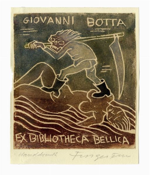 MICHEL FINGESTEN : Giovanni Botta Ex Bibliotheca Bellica.  - Asta Arte Antica, Moderna e Contemporanea [parte II] - Associazione Nazionale - Case d'Asta italiane