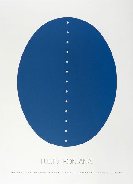 LUCIO FONTANA : Concetto spaziale.  - Asta Arte Antica, Moderna e Contemporanea [parte II] - Associazione Nazionale - Case d'Asta italiane